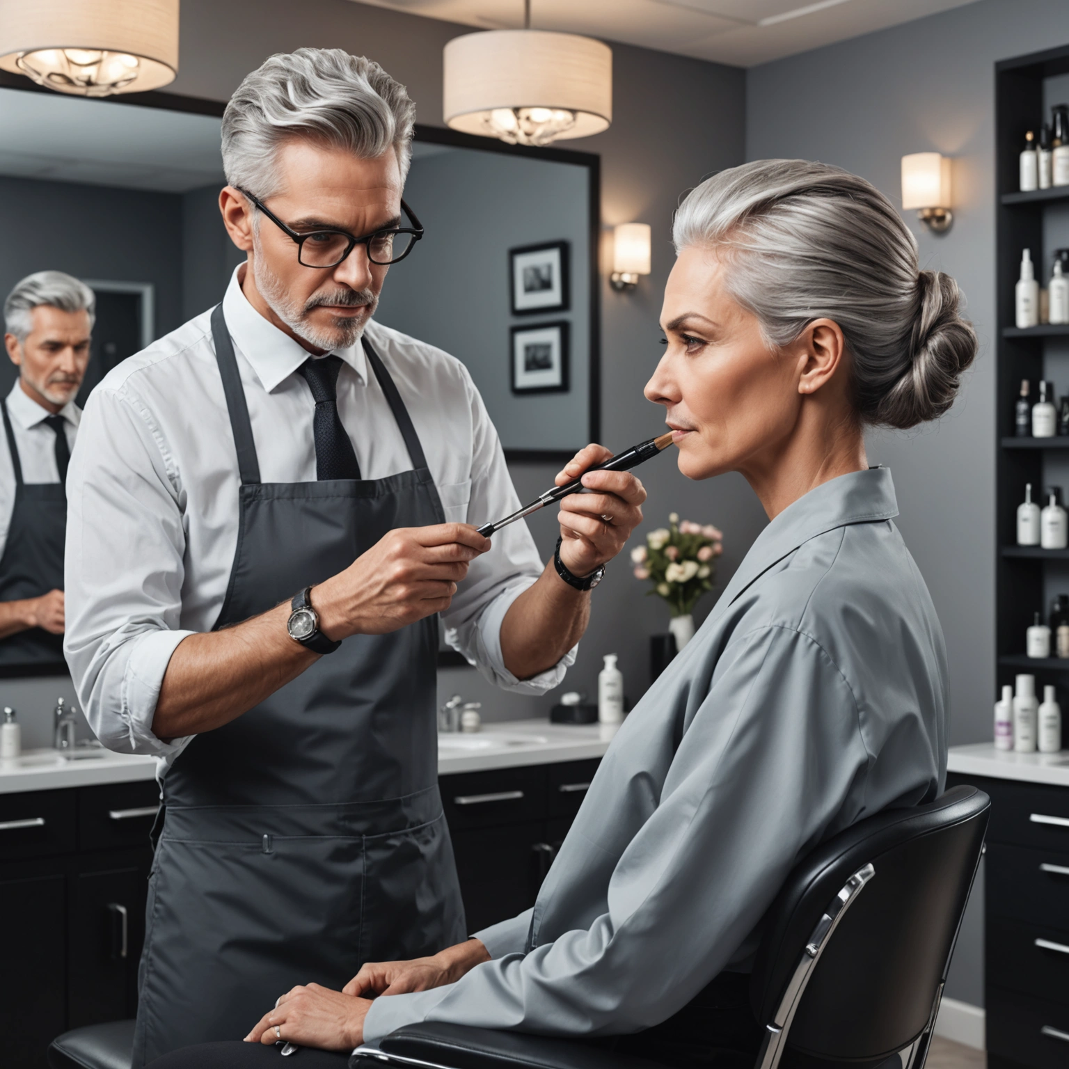 Как работает ретушь седины? Разбираемся в деталях