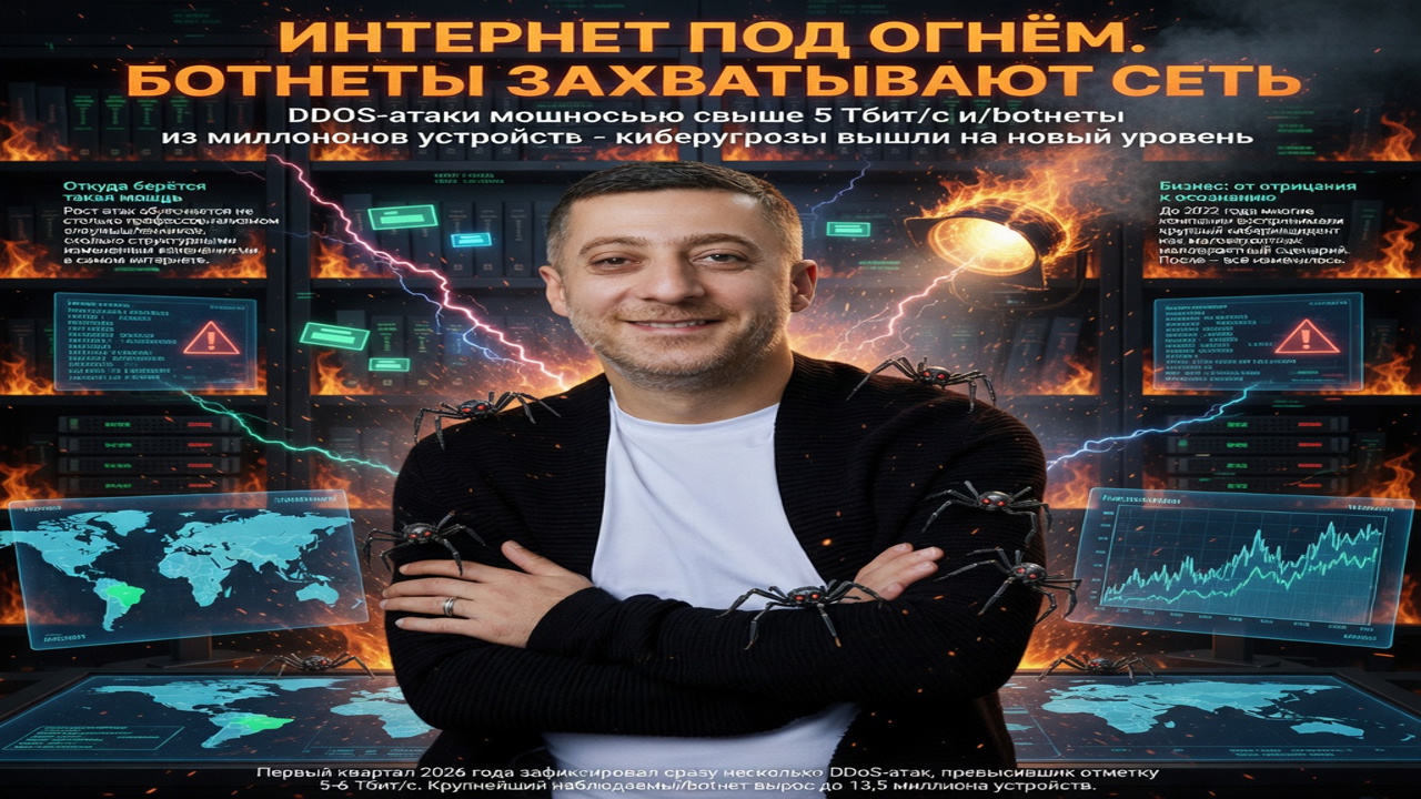 Интернет под огнём. Ботнеты захватывают сеть