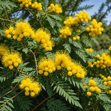 Как растет мимоза: всё, что нужно знать в 2025 году